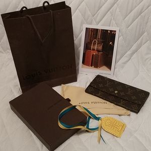 Louis Vuitton Brown Monogram Wallet